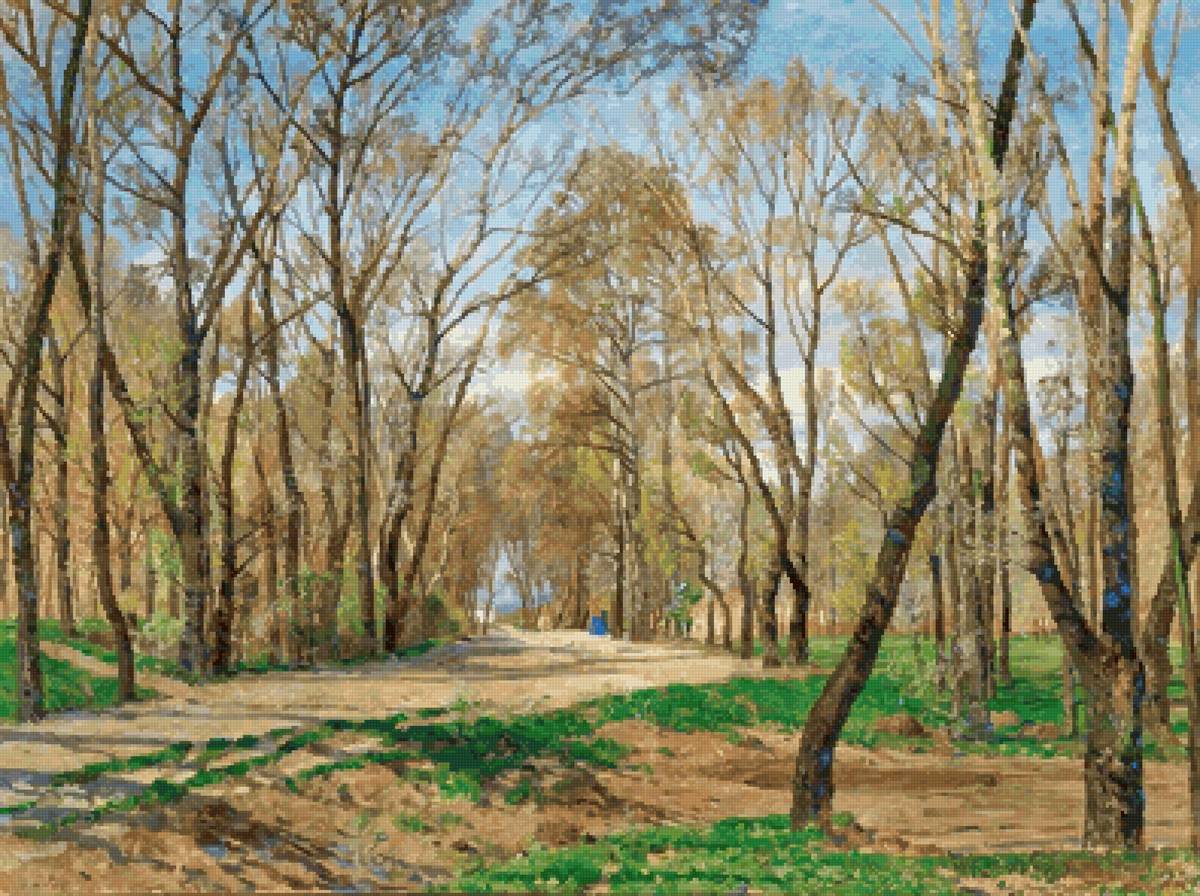 Весна в Вене - парк - предпросмотр