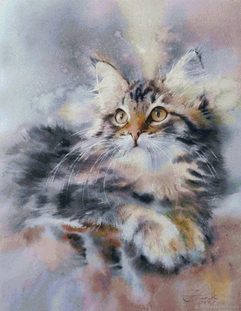 Замурчательная  кошка - предпросмотр