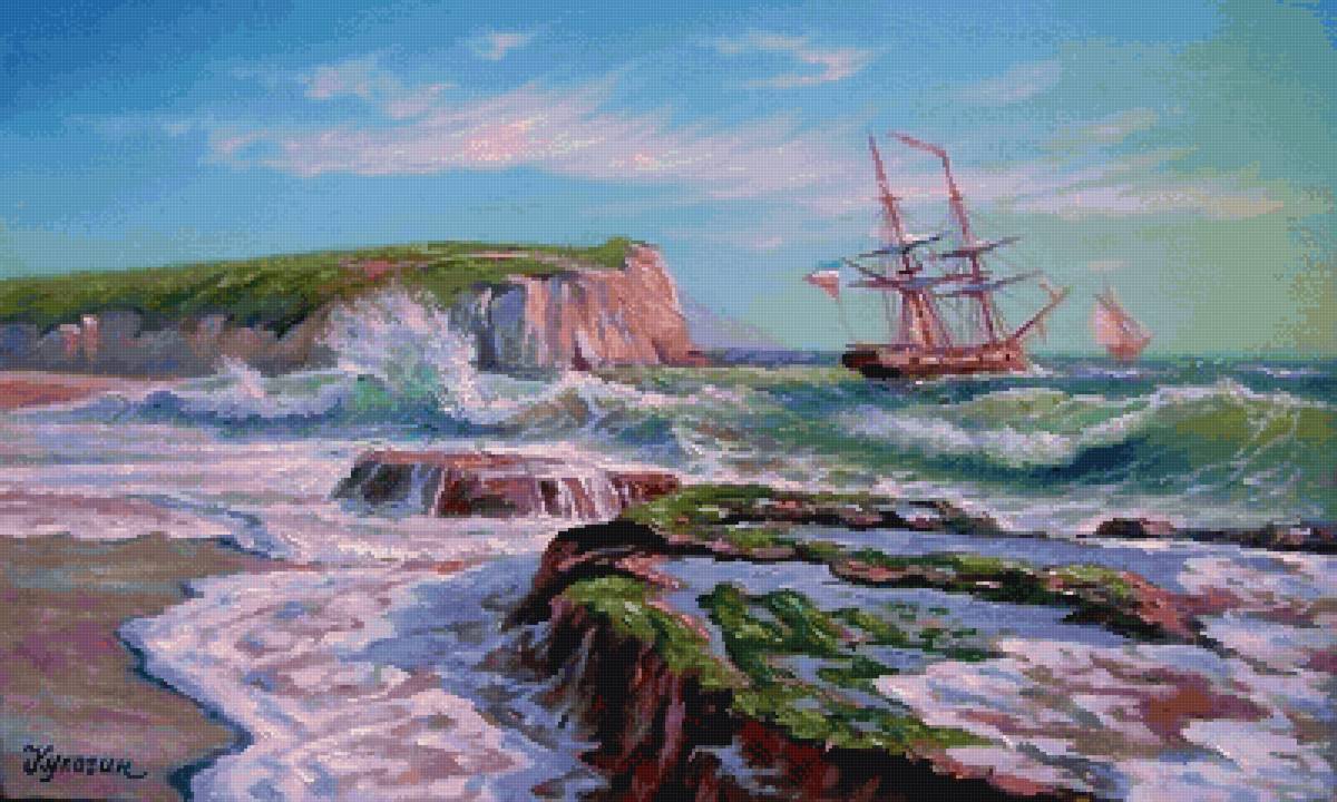 Калифорнийский берег - море - предпросмотр