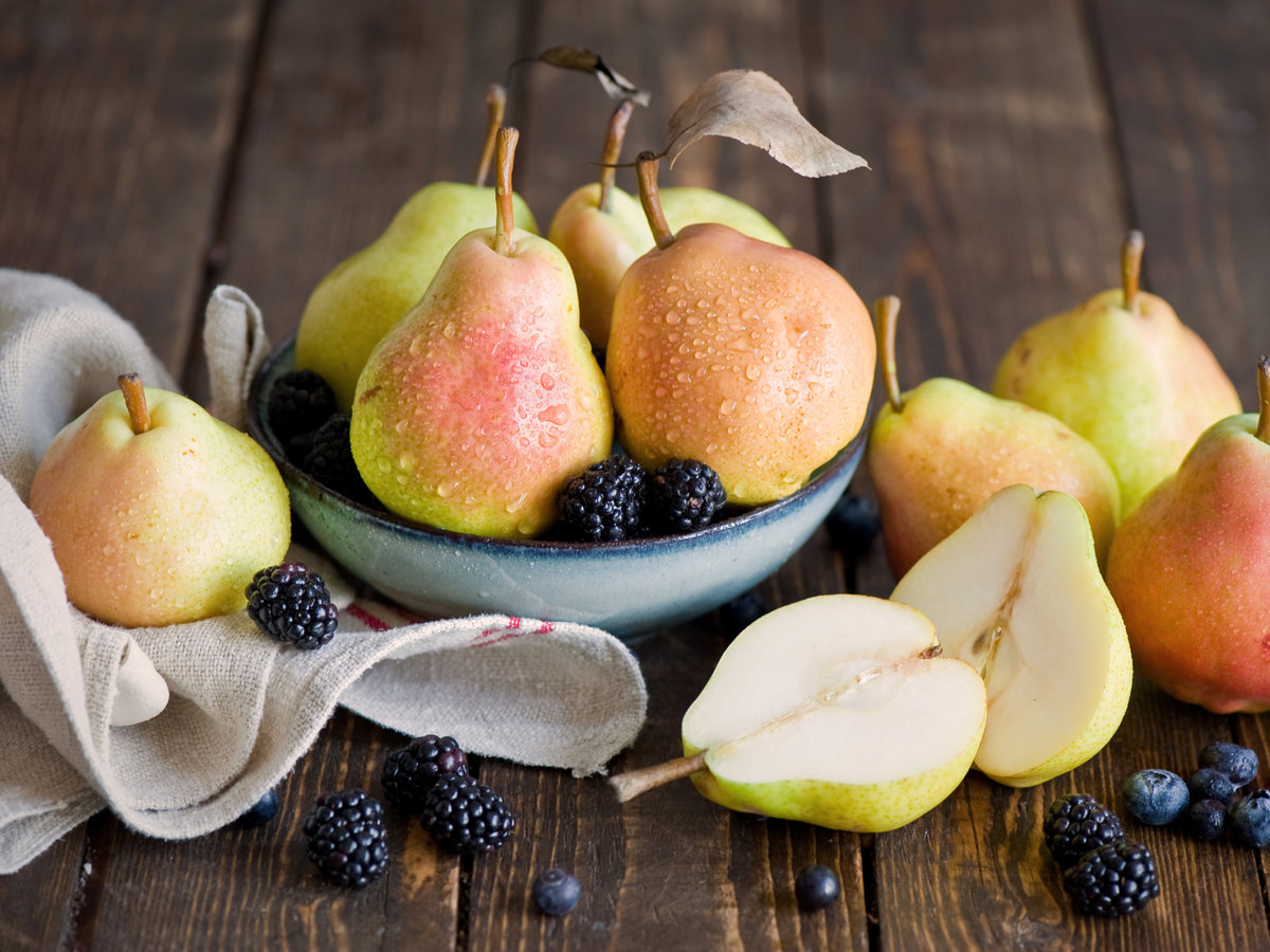 Груши с ежевикой - оригинал