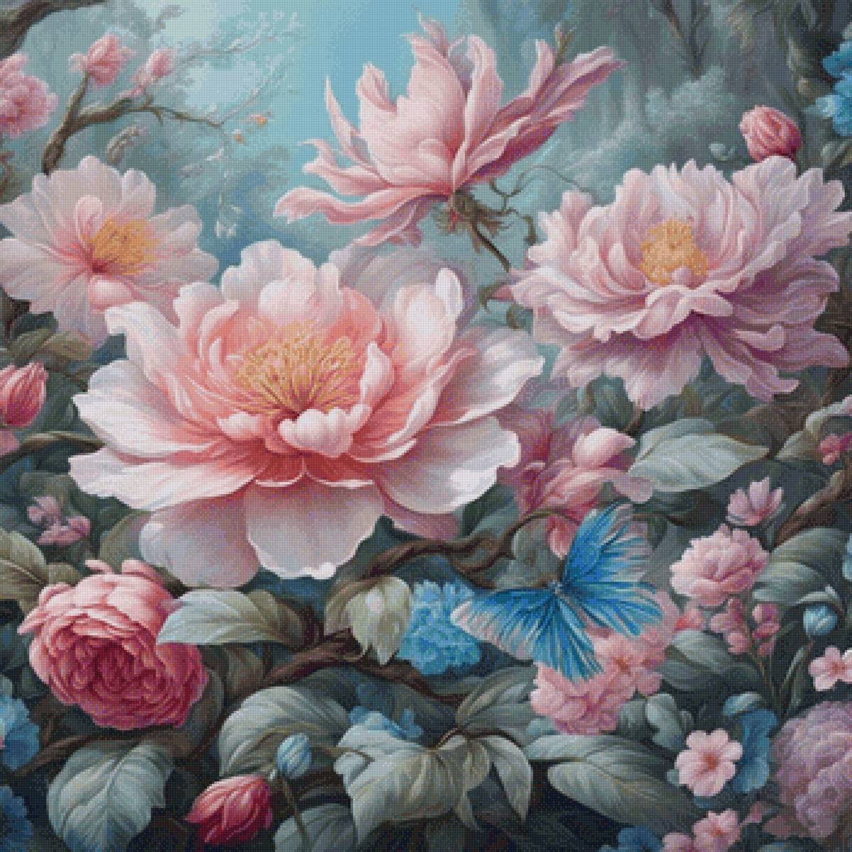 Райский сад - цветы - предпросмотр