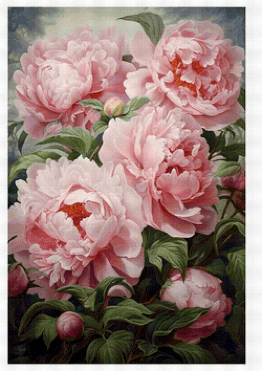 Пионы - цветы - предпросмотр