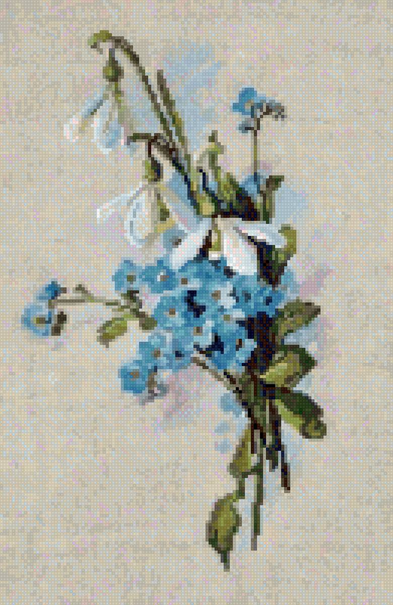 Весна - незабудка, подснежник, весна - предпросмотр