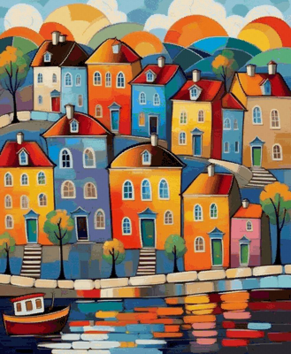 Веселый городок с корабликом - предпросмотр