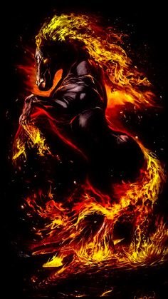 конь огонь - лошадь, конь - оригинал