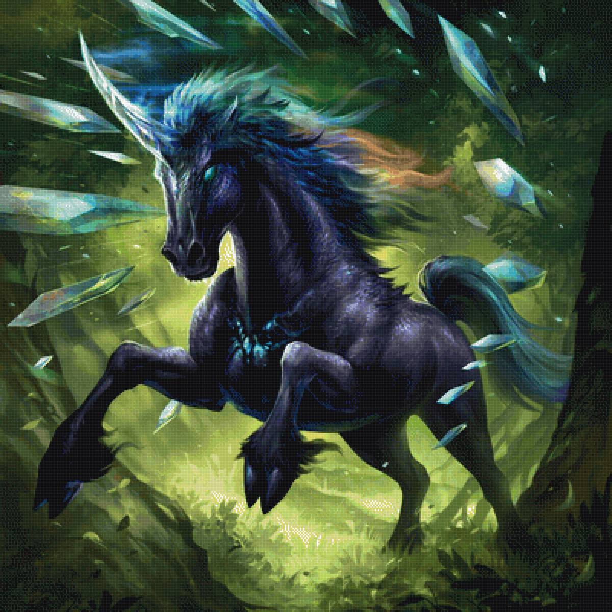 Магический единорог 2 - сказка, единорог, фентези, мифические животные - предпросмотр