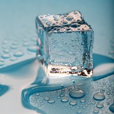 Схема вышивки «Лёд»