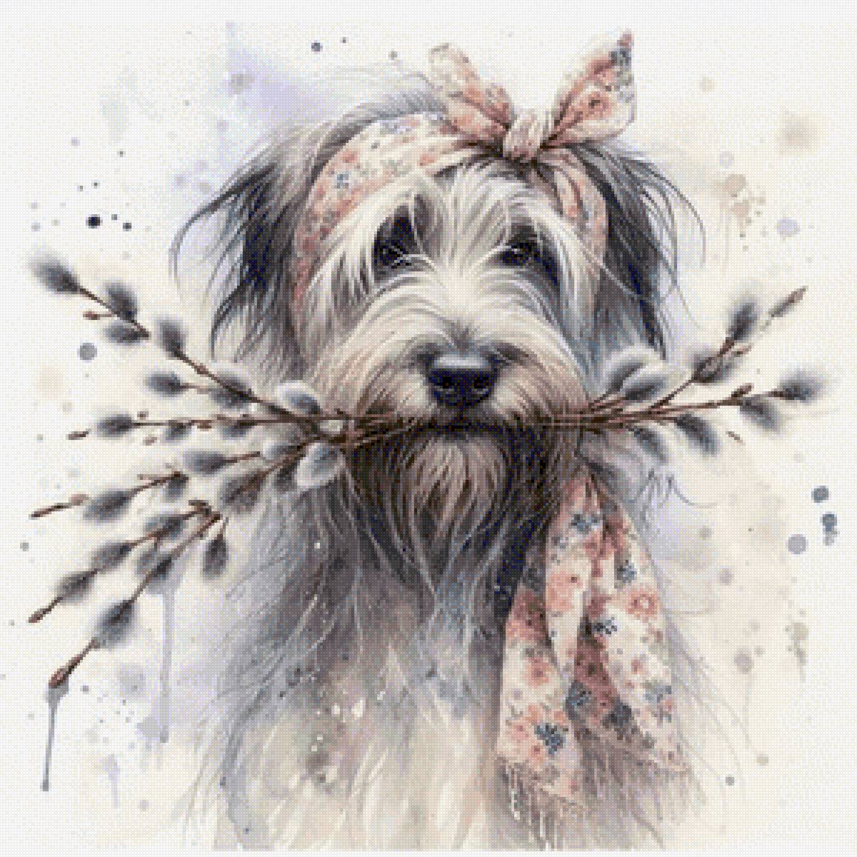 Весна - домашние животные, собака, весна - предпросмотр