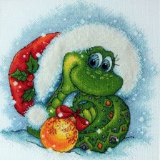 Схема вышивки «змейка»