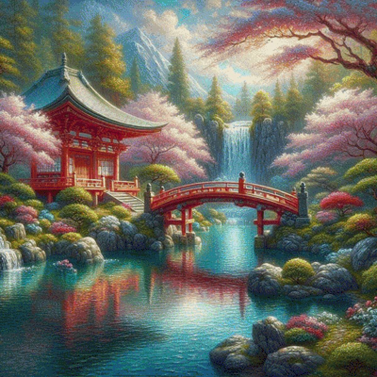 Gradina japoneza - natura - предпросмотр