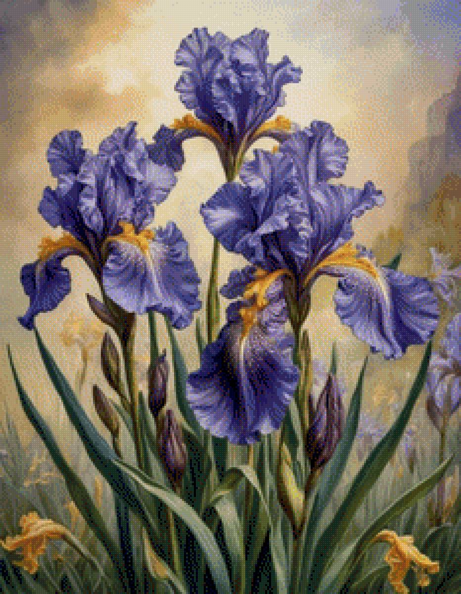 Irisi - flori - предпросмотр