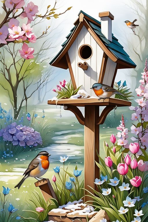 Весна - оригинал