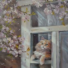 Схема вышивки «Весеннее утро»