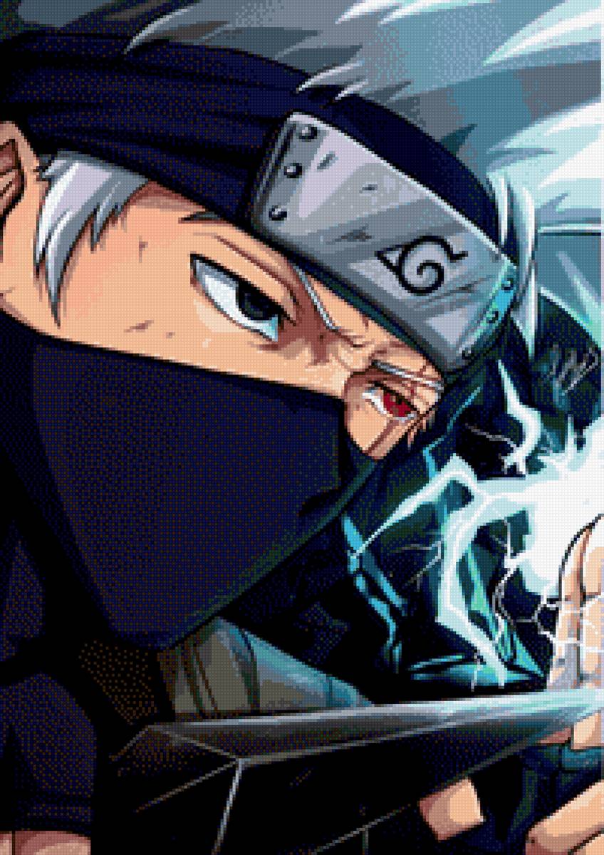 Какаши - шаринган, манга, сейсей, какаши, наруто - предпросмотр