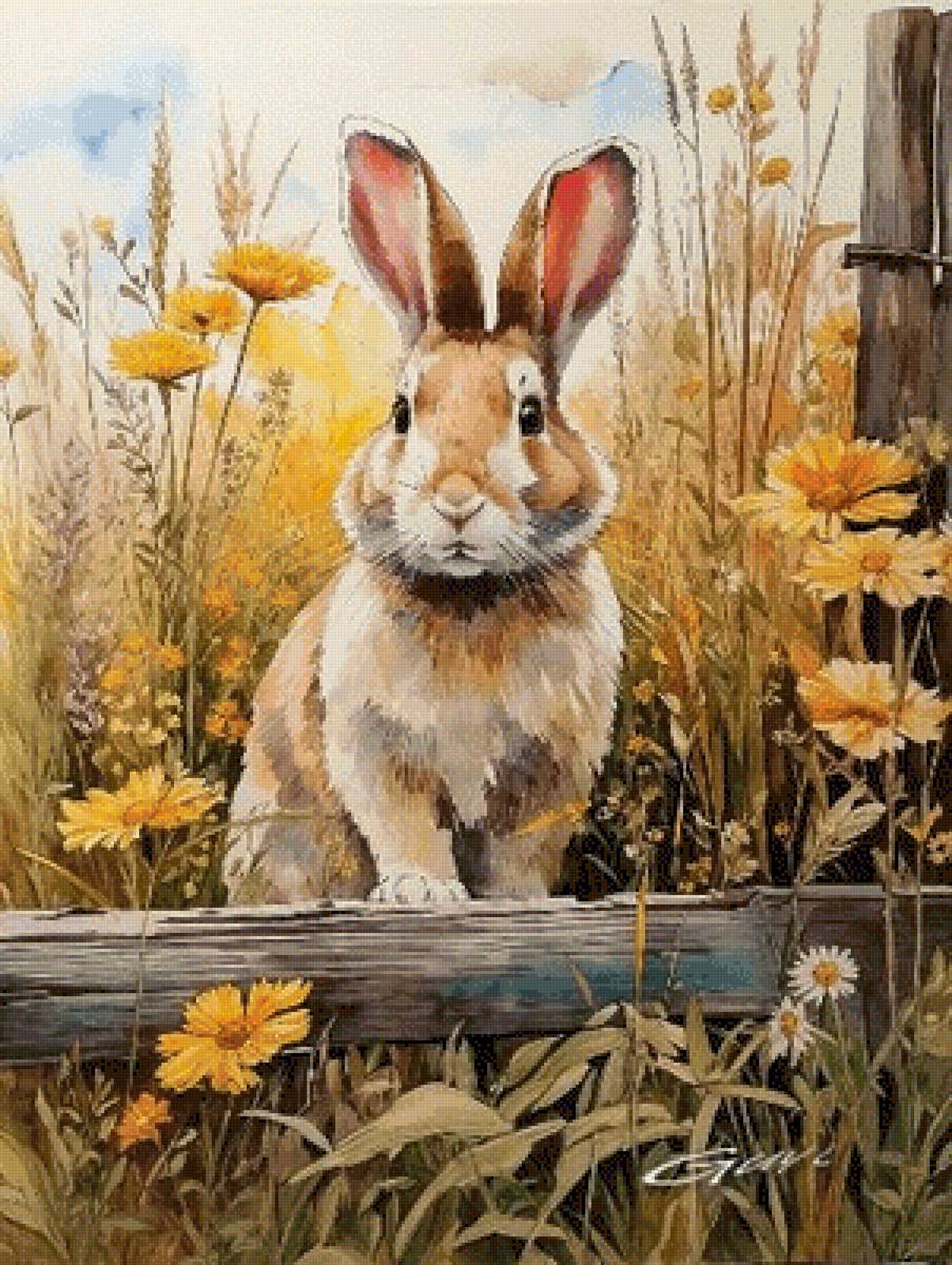 Зайка - художники - предпросмотр