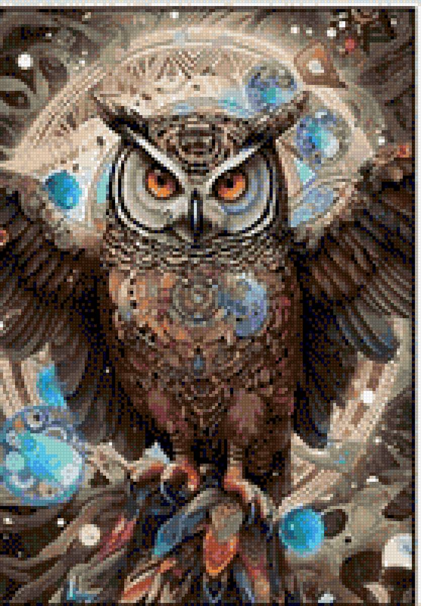 Сова - сова, лес, сказка - предпросмотр