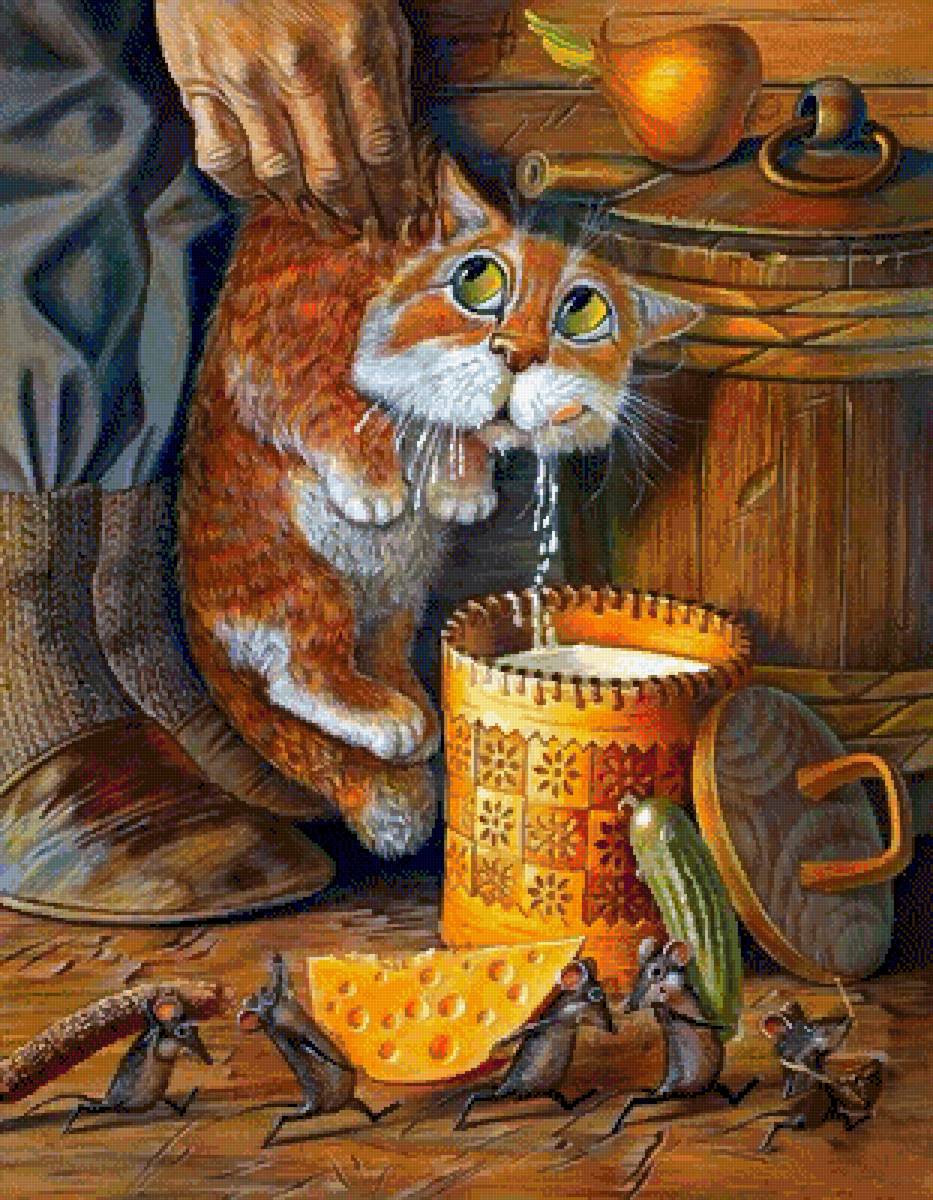 воришка - мыши, кот - предпросмотр