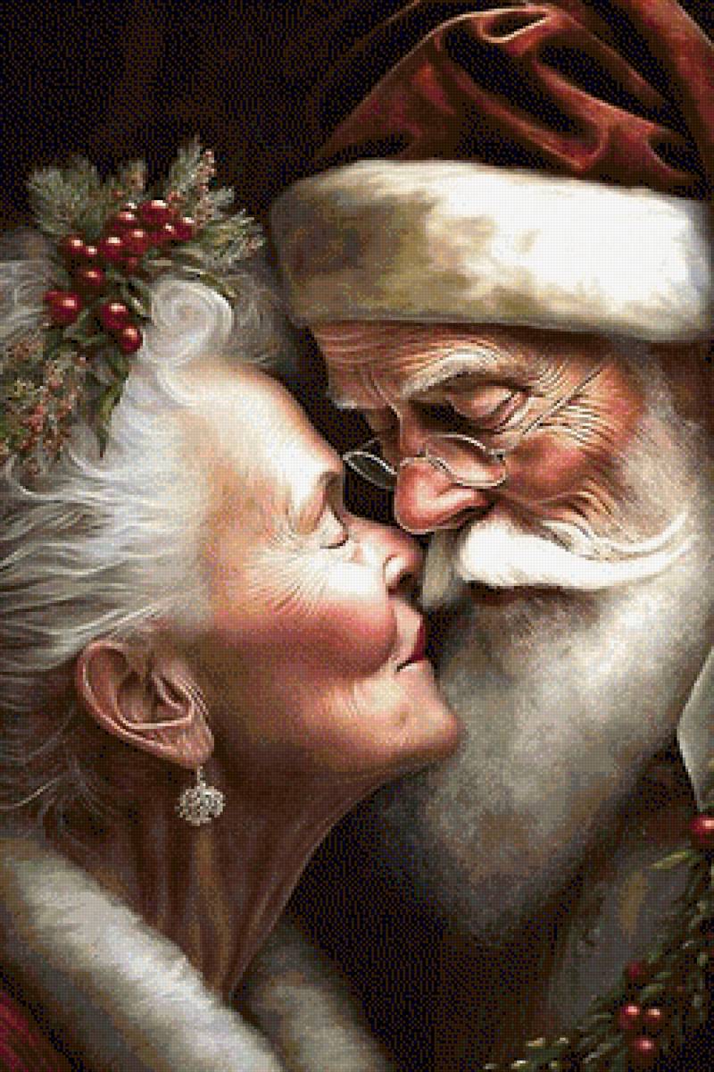 Christmas love - mr and mrs claus - предпросмотр