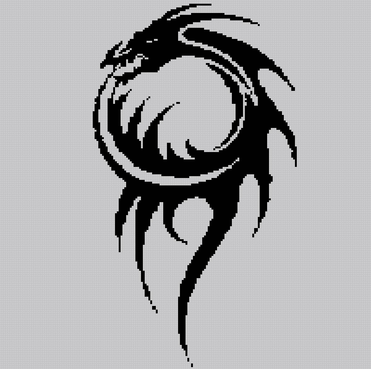 drago - монохром - предпросмотр