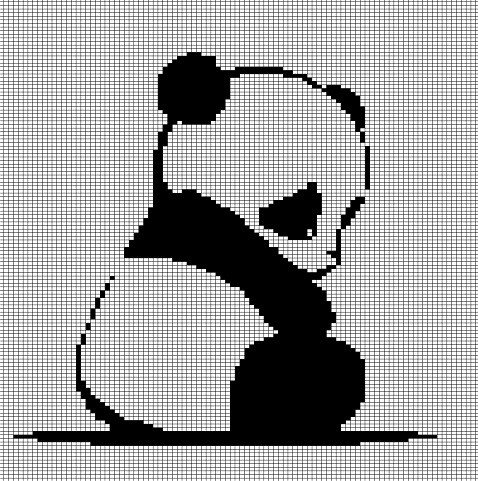 медведи - монохром - оригинал