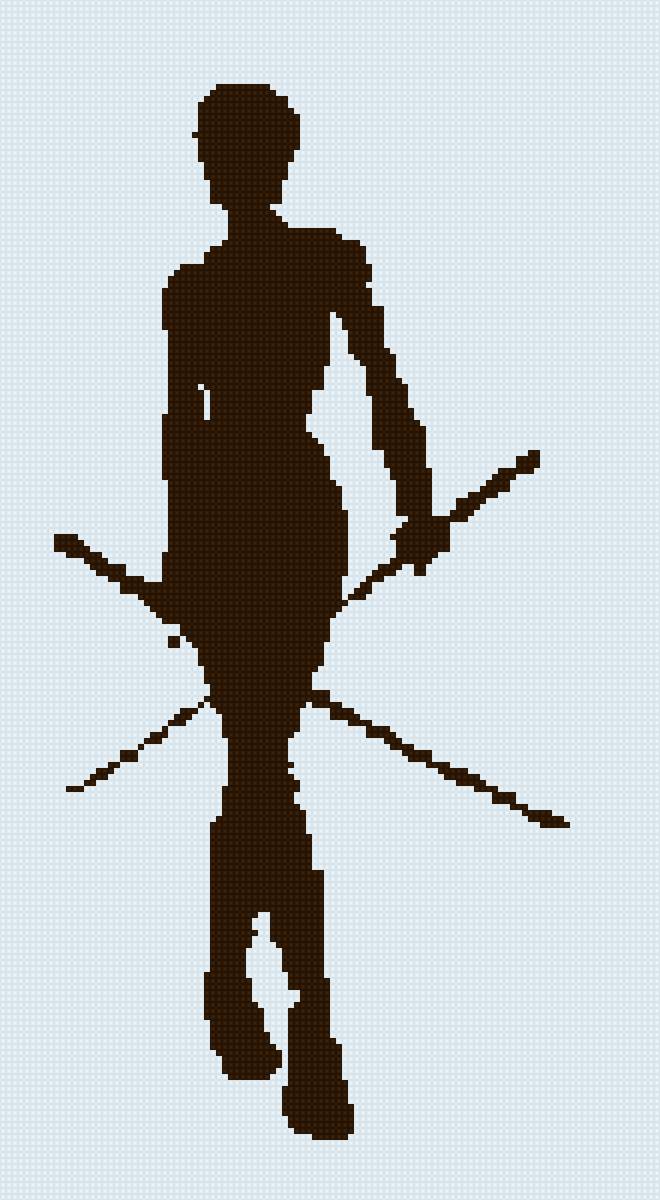 меч - монохром - предпросмотр