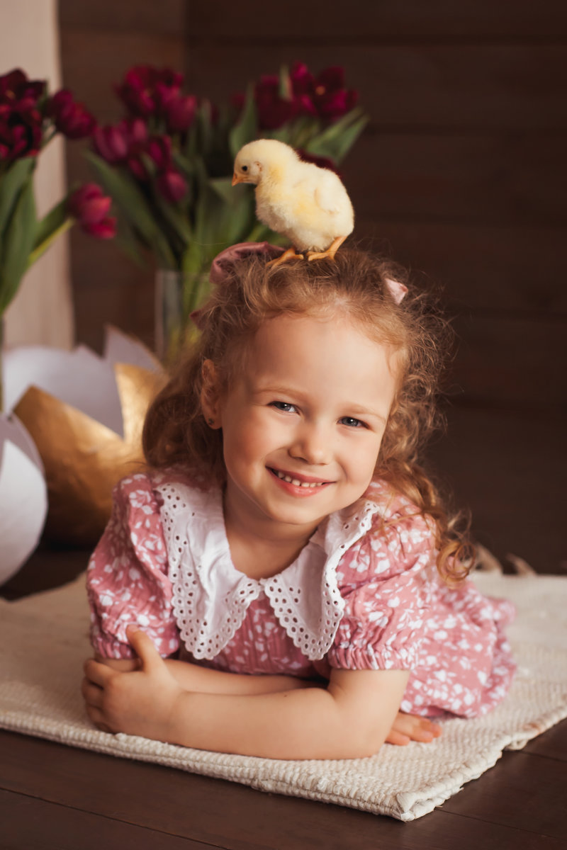 Эмилия и цыпы - оригинал