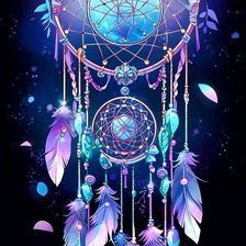 Схема вышивки «Ловец снов»