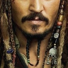 Схема вышивки «Капитан Джек Воробей»