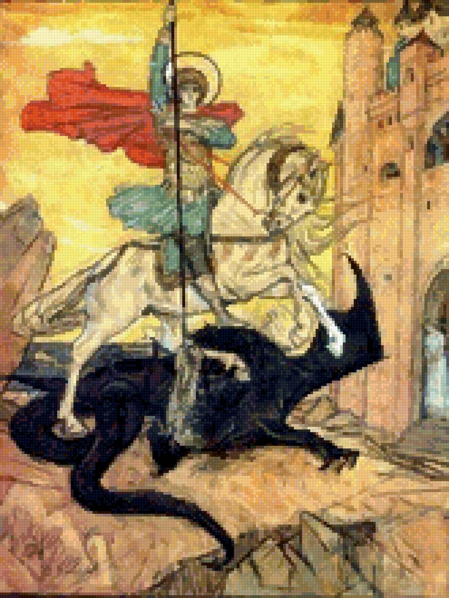 Георгий Победоносец - васнецов, георгий, святой, победоносец - предпросмотр