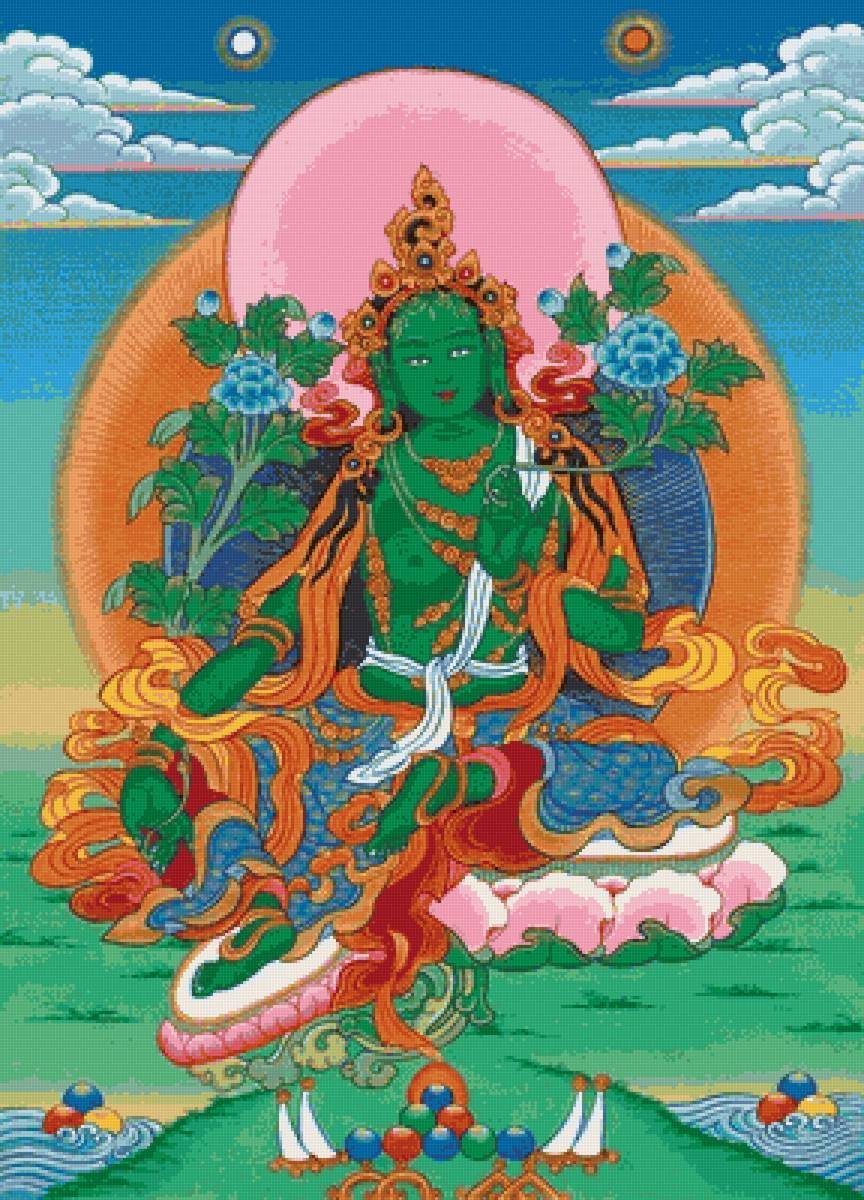 Зеленая тара - предпросмотр