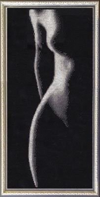 Одинокая - обнаженная натура, женщина - оригинал