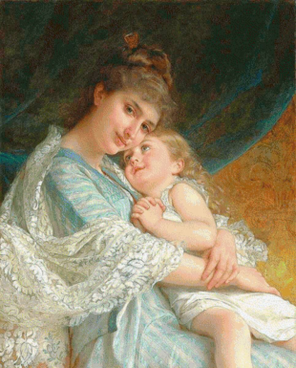 O imbratisare duioasa, Emile Munier - doamna - предпросмотр