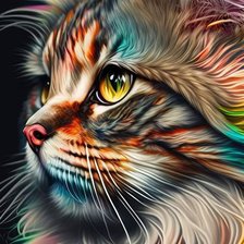 Схема вышивки «КОТ!самый лучший кот!»