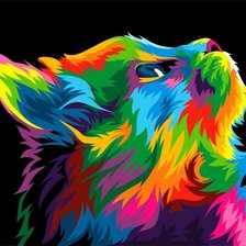 Схема вышивки «кот 2»