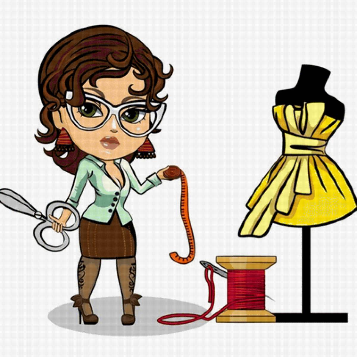 швея - швея портниха - предпросмотр