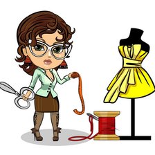 Схема вышивки «швея»