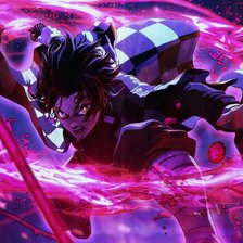 Схема вышивки «Танзиро»