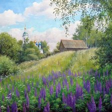 Схема вышивки «Лето»