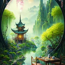 Схема вышивки «Моя Япония»