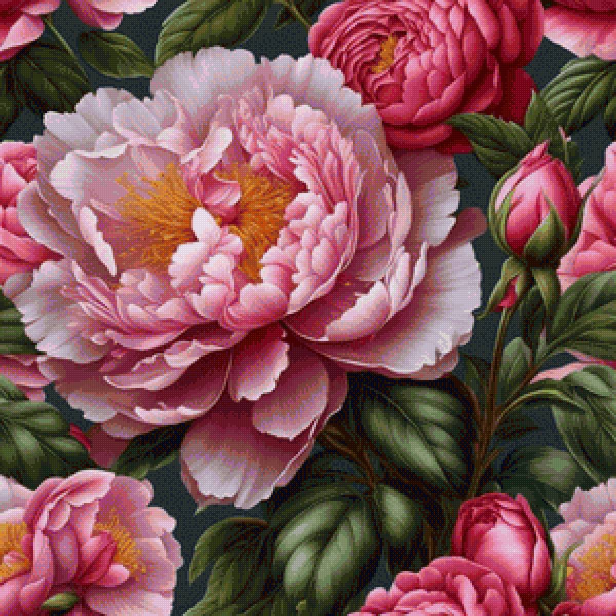 Пионы - цветы - предпросмотр