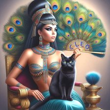 Схема вышивки «Cleopatra»