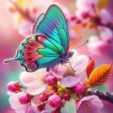 Схема вышивки «Бабочка»