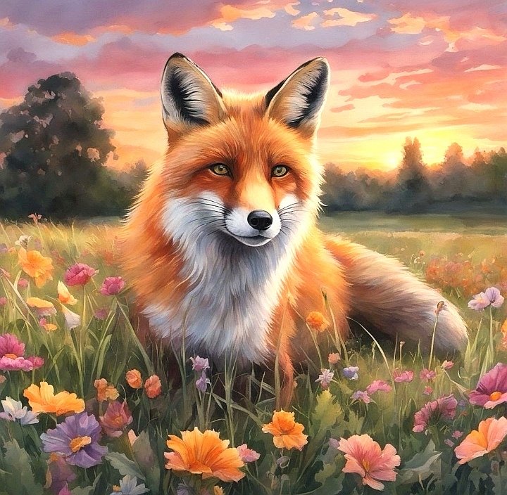 Лиса - оригинал