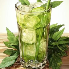 Схема вышивки «Коктейль»