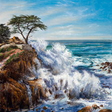 Схема вышивки «Шторм»