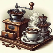 Схема вышивки «Кофейный аромат»