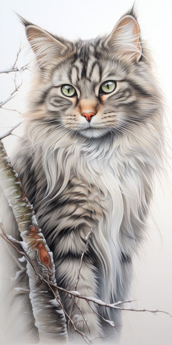 Мейн-кун - мейн-кун, домашние животные, кот - оригинал