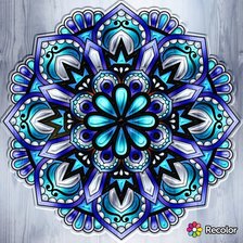 Схема вышивки «Мандала»