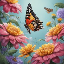 Схема вышивки «Лето»