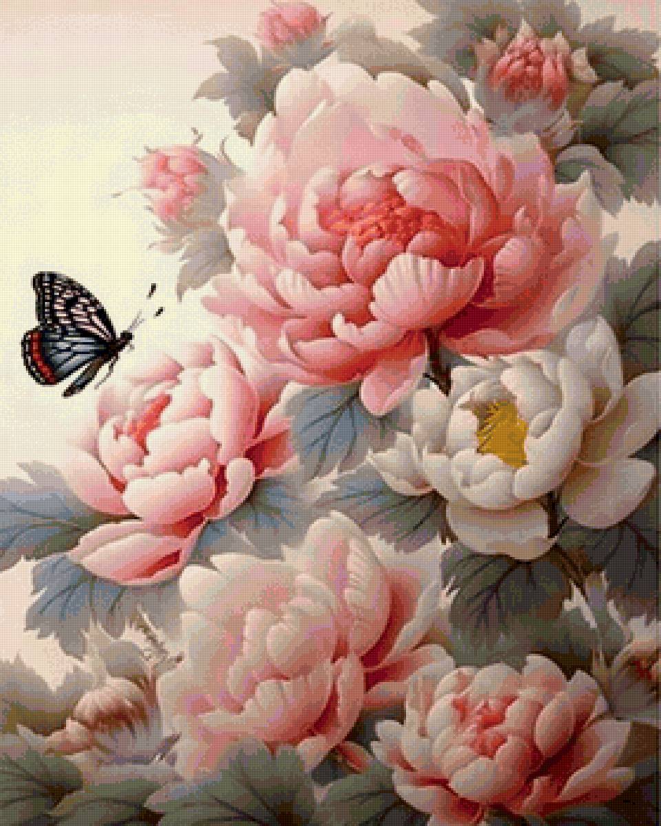 Пионы - цветы - предпросмотр